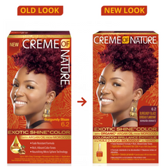 Creme Of Nature Exotic Shine Color with Argan Oil from Morocco - Burgundy Blaze 6.2