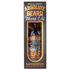 Absolute New York Sandalwood Beard Oil With Argan Oil and Jojoba Oil 60ml
