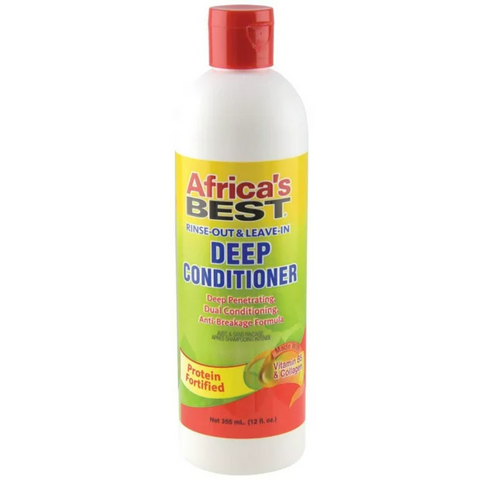 Africa's Best Rinse Out Leave In Deep Conditioner 12oz