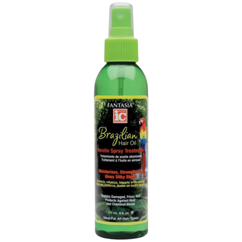 IC Fantasia Brazilian Hair Oil Keratin Spray Treatment 6oz