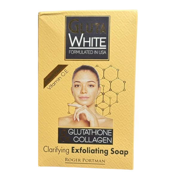 Gluta White Glutathione Collagen Exfoliating Soap 180g