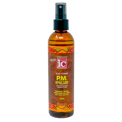 IC Fantasia Aloe & Vitamin P.M. Night Time Oil Treatment 8oz