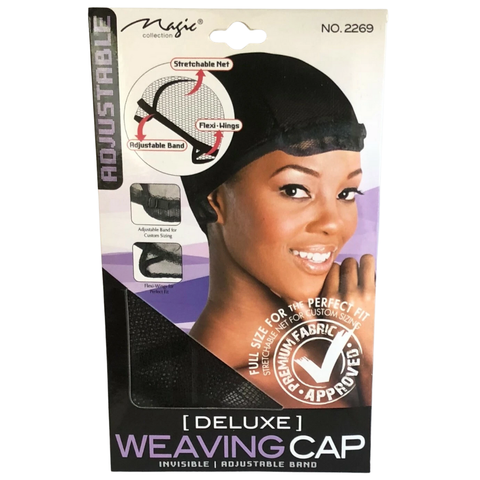 Magic Collection Deluxe Adjustable Weaving Cap #2269