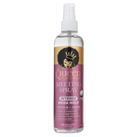 Queen of Lace Wigs Melting Spray – Intense Mega Hold 250ml