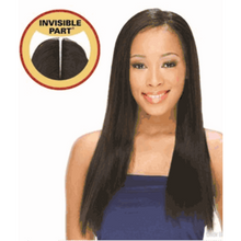 Load image into Gallery viewer, Saga 100% Remy Human Hair Invisible Part 18&quot; Wig - Sheer
