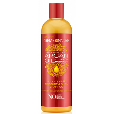 Creme Of Nature Argan Oil Sulfate Free Moisture And Shine Shampoo 12oz