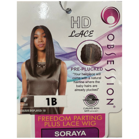 Obsession HD Lace Wig Pre-Plucked & Freedom Parting - Soraya