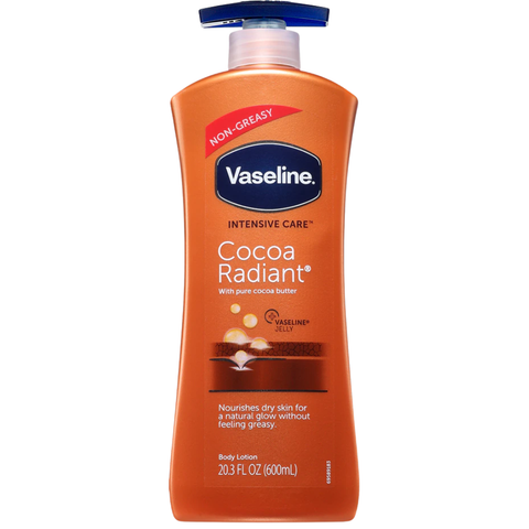 Vaseline Intensive Care Cocoa Radiant Body Lotion 600ml