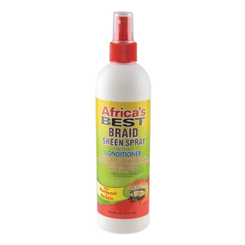 Africa's Best Braid Sheen Spray with Conditioner 12oz