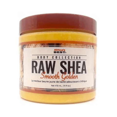Africa's Best Raw Shea Butter Smooth Golden 16oz