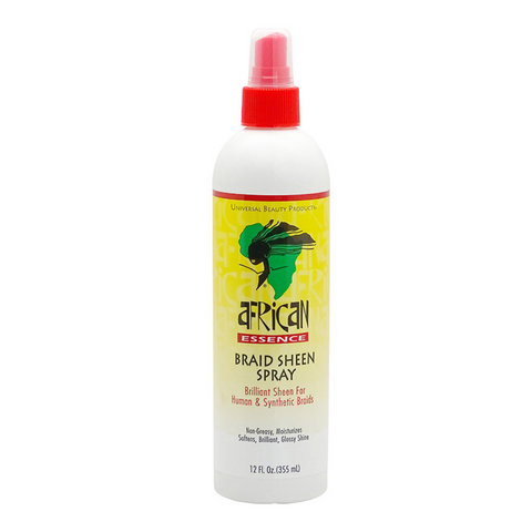 African Essence Braid Sheen Spray 12oz