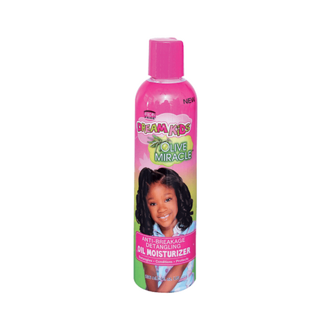 African Pride Dream Kids Olive Miracle Anti-Breakage Detangling Oil Moisturizer 8oz