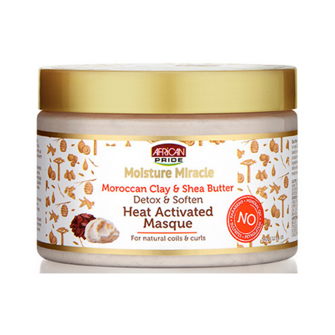 African Pride Moisture Miracle Heat Activated Masque 12oz