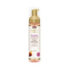 African Pride Moisture Miracle Rose Water & Argan Oil Curl Mousse 8.5oz