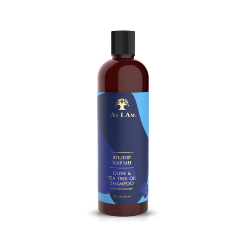 As I Am Dry & Itchy Olive & Tea Tree Oil Shampoo 12oz