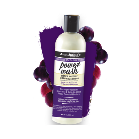 Aunt Jackie's Grapeseed Power Wash Shampoo 12oz
