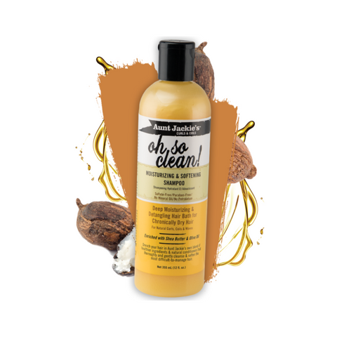 Aunt Jackie’s Oh So Clean Moisturizing & Softening Shampoo