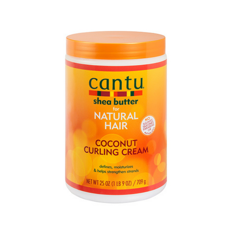 Cantu Shea Butter for Natural Hair Coconut Curling Cream – Salon Size 25 oz