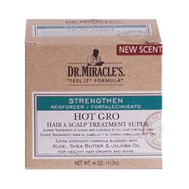Dr. Miracle’s Hot Gro Hair & Scalp Treatment Super 4oz