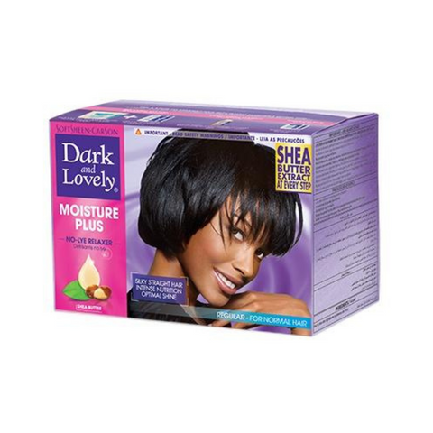 Dark And Lovely Moisture Plus No Lye Relaxer Kit Regular