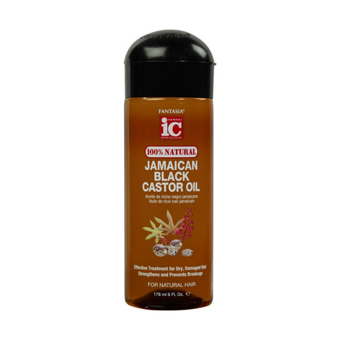 IC Fantasia Hair Polisher Jamaican Black Castor Oil 6oz