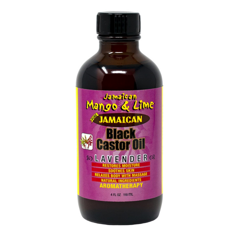 Jamaican Mango and Lime Black Castor Oil Lavender 4oz