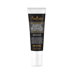 Shea Moisture African Black Soap Pre Shampoo Scalp Scrub Tube 4oz