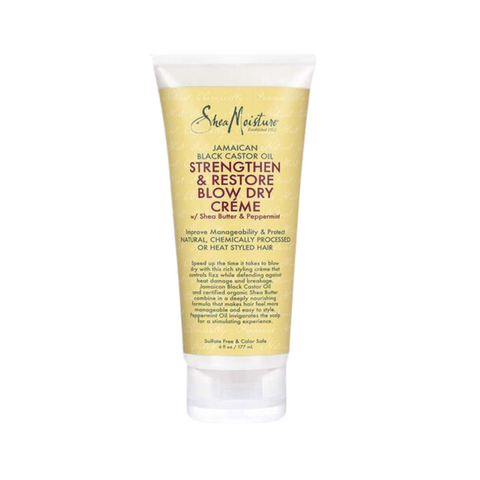 SheaMoisture Jamaican Black Castor Oil Strengthen & Restore Blow Dry Creme 6oz