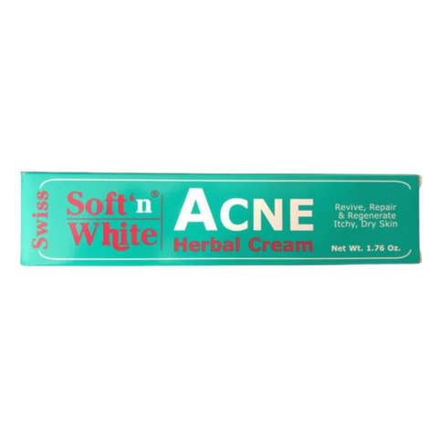 Swiss Soft’n White Acne Cream 1.76oz
