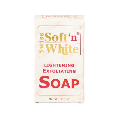 Swiss Soft'n White Lightening Exfoliating Soap 200g