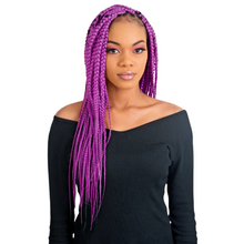 Load image into Gallery viewer, X-Pression Pre Stretched Ultra Braid 2x Pack Braid Extensions 46&quot; Length
