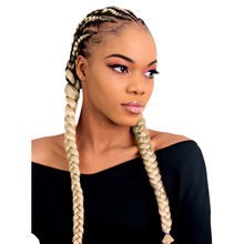 Load image into Gallery viewer, X-Pression Pre Stretched Ultra Braid 2x Pack Braid Extensions 46&quot; Length
