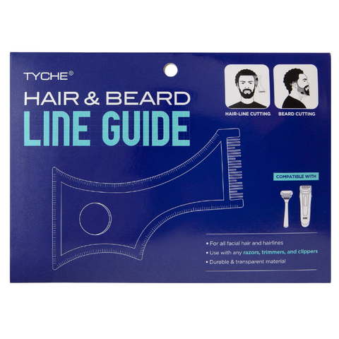 Tyche Hair & Beard Line Guide Transparent Barber Shaping Tool