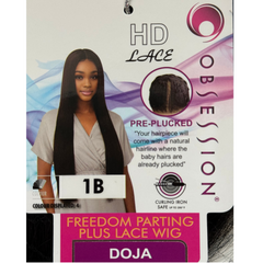 Obsession HD Pre-Plucked Freedom Parting Lace Front Wig – Doja