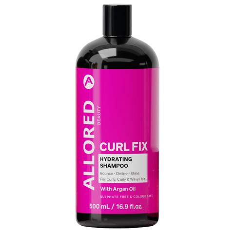 Allored Beauty Curl Fix Hydrating Shampoo with Argan Oil 500ml