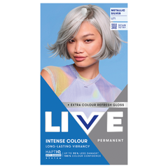 Schwarzkopf LIVE Intense Colour U71 Metallic Silver Permanent Hair Dye