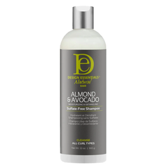 Design Essentials Almond & Avocado Moisturizing & Detangling Sulfate-Free Shampoo 12oz