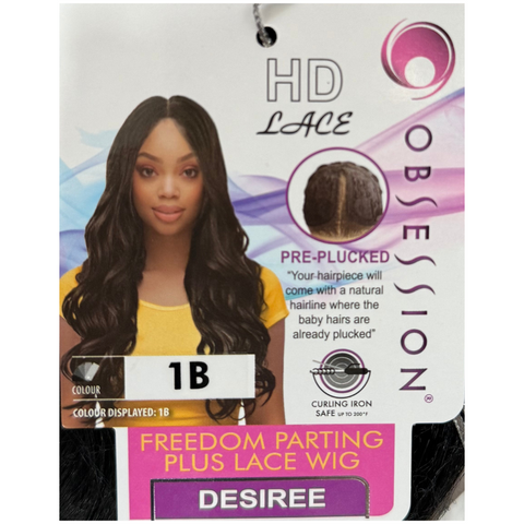 Obsession Freedom Parting HD Lace Front Wig – Desiree