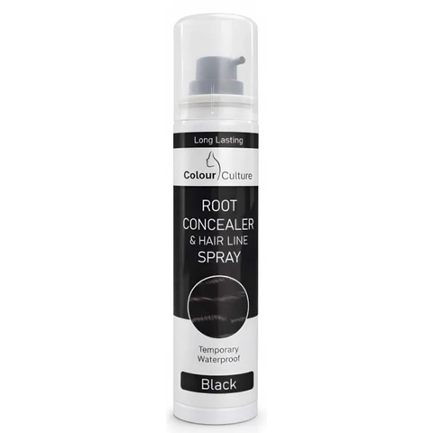 Colour Culture Root Concealer & Hair Line Spray Black 75ml