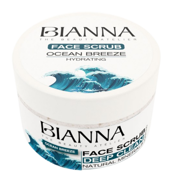 Bianna Face Scrub Deep Clean Ocean Breeze 250ml