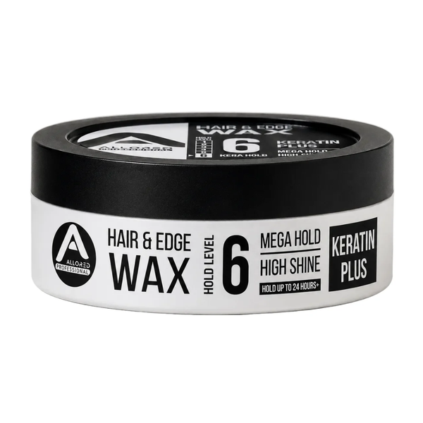 Allored Professional Keratin Plus Hair & Edge Wax Hold Level 6 Mega Hold 150ml