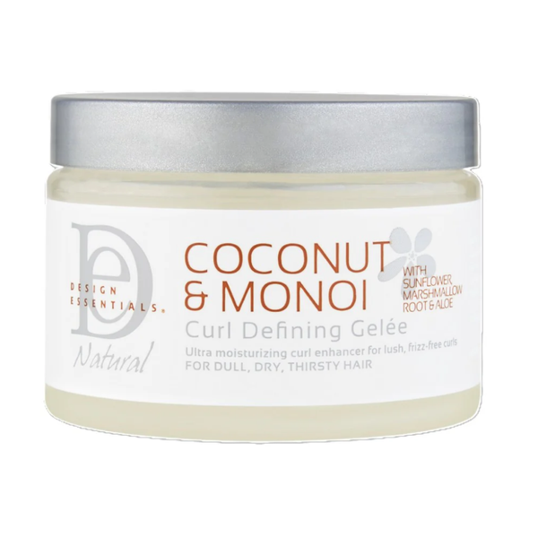 Design Essentials Natural Coconut & Monoi Curl Defining Gelée 12oz