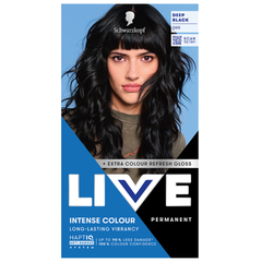 Schwarzkopf LIVE Intense Colour 099 Deep Black Permanent Hair Dye