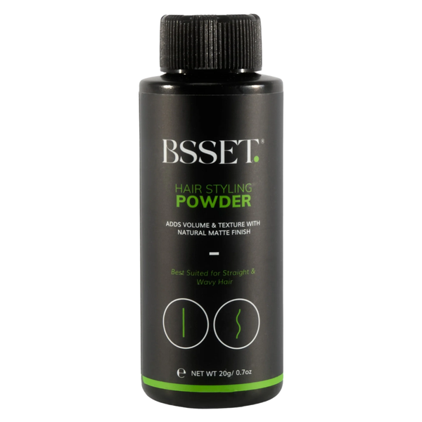 BSSET Hair Styling Powder 20g – Volume & Texture Matte Finish