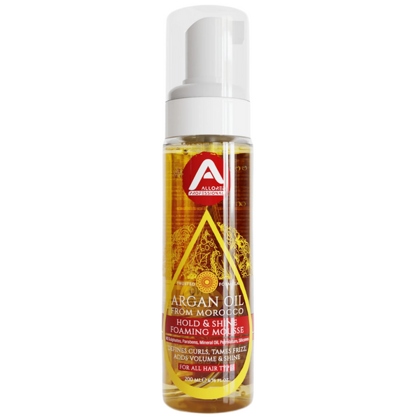 Allored Professional Argan Oil From Morocco Hold & Shine Foaming Mousse 200ml