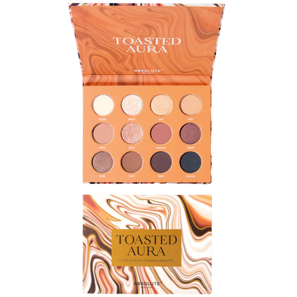 Absolute New York Toasted Aura Eyeshadow Palette