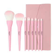 Absolute New York Pink Essentials Makeup Brush Set