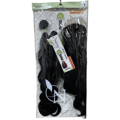 Pure NaturALL 4X Body Wave Weave with Closure 18” 20” 22” - Synthetic Hair Bundle