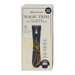 Absolute Hot Magic Trim 2-In-1 Versatile Body Trimmer & Shaver - Black #HTMT01