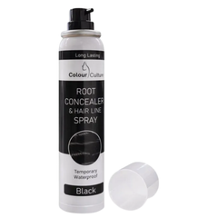 Colour Culture Root Concealer & Hair Line Spray Black 75ml